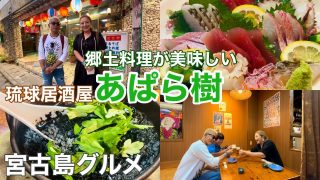 【沖縄居酒屋動画紹介】【宮古島グルメ】沖縄料理がリーズナブルで美味しくいただける「琉球居酒屋 あぱら樹」