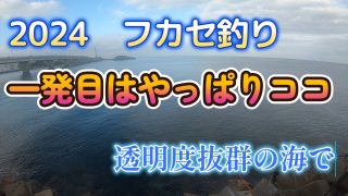 【沖縄居酒屋動画紹介】透明度抜群　沖縄フカセ釣り