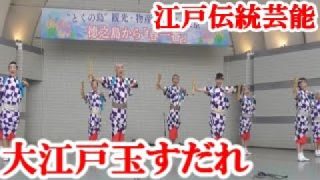 【シマ唄動画紹介】大江戸玉すだれ　かっぽれ・縁起口上　江戸伝統芸能　amami  【字幕】代々木公園 in 徳之島フェア